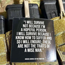 Sticker I Know How to Suffer 3"x3"