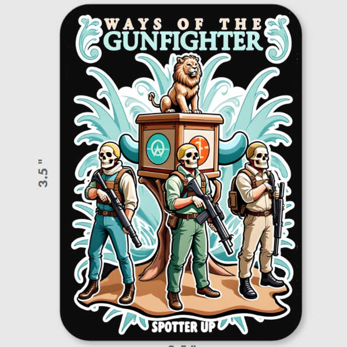 Sticker Ways of the Gunfighter 2.5