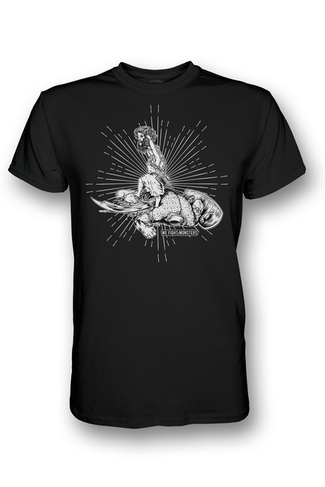 T-shirt We Fight Monsters V3 Gustav Dore