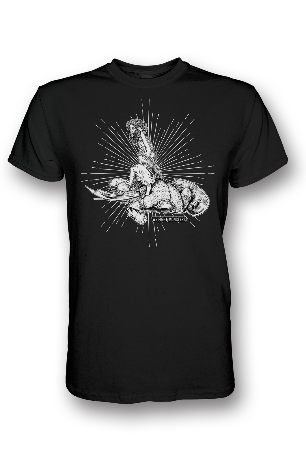 T-shirt We Fight Monsters V3 Gustav Dore