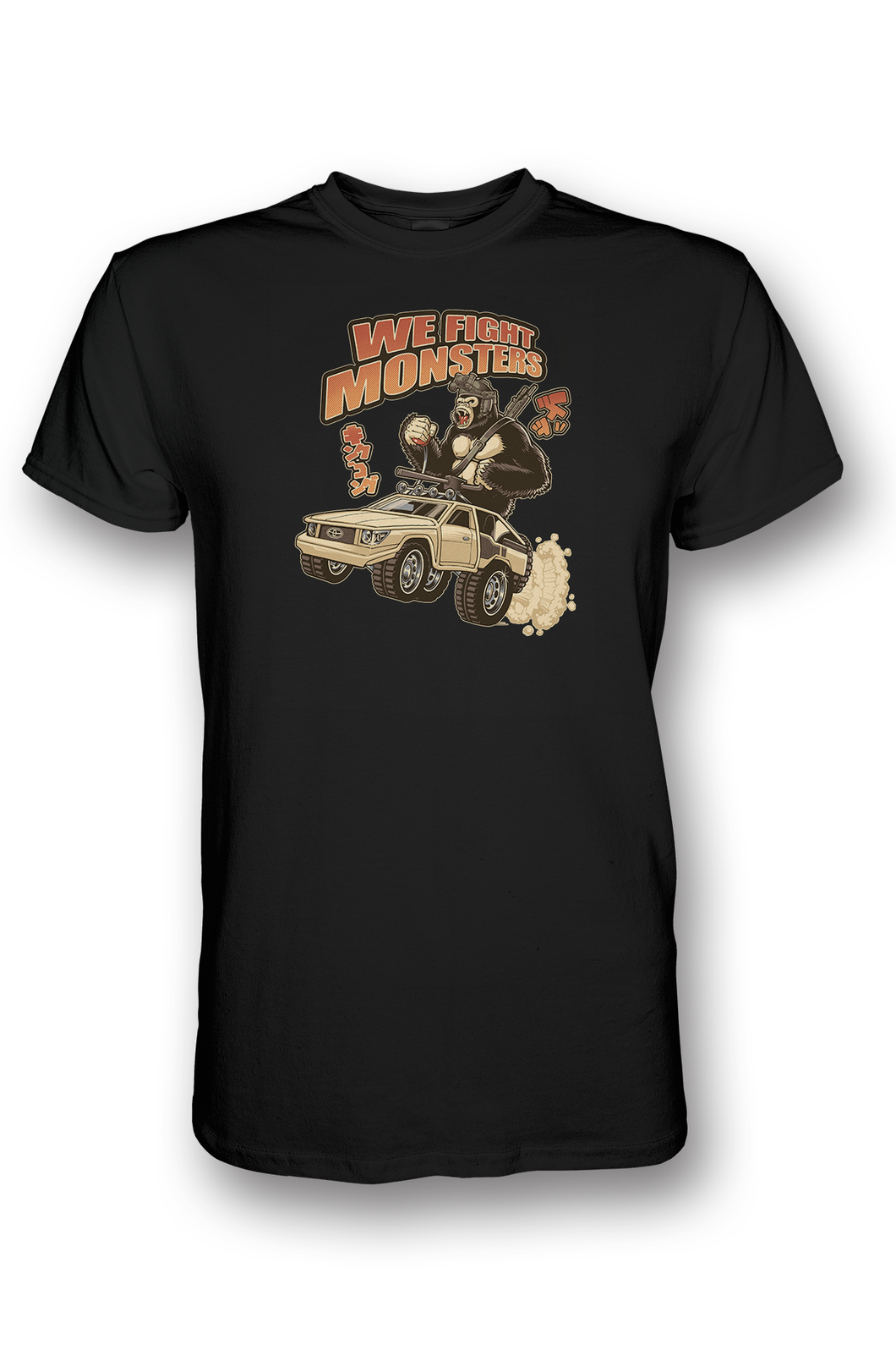 T-shirt We Fight Monsters Kong