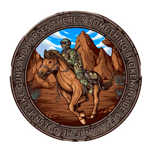 Sticker Guns and Horses 3"