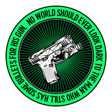 Sticker Not Dark 3"x3"