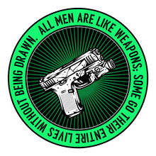 Sticker Never Drawn 3"x3"