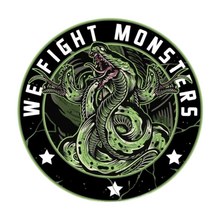 Sticker We Fight Monsters 1