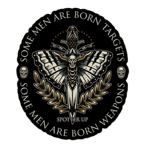 Sticker Be the Weapon Oval 3"x3.5"