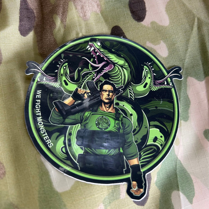 Sticker We Fight Monsters 3