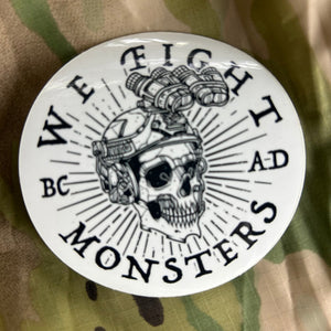Sticker We Fight Monsters 4