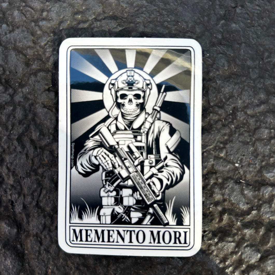 Sticker Memento Mori