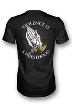 T-shirt Violence is a Priesthood V1