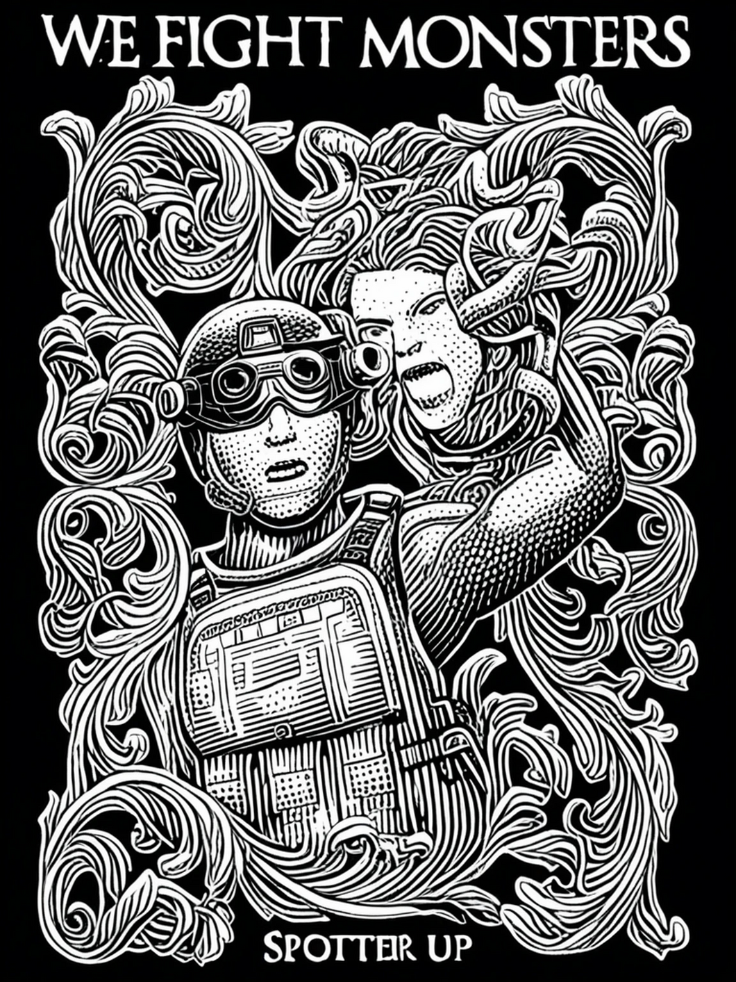 Sticker We Fight Monsters Perseus V3