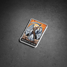 Sticker Memento Mori Winged 3.5 x 2.5